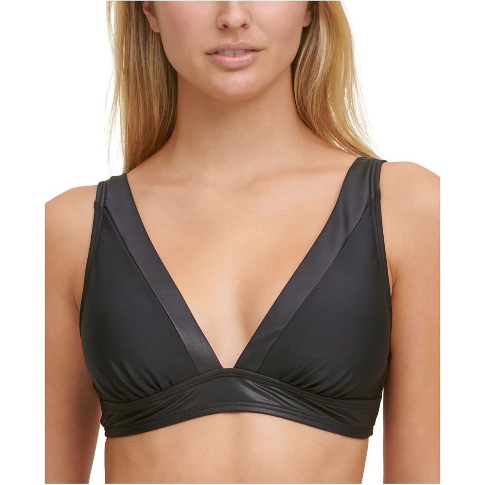 DKNY Womens Bow-Back Bikini Top,X-Small